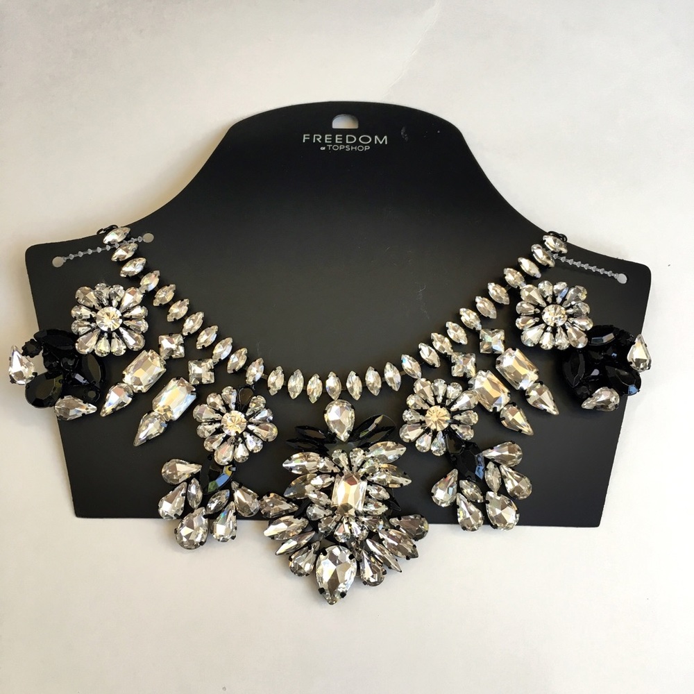 Topshop Rhinestones Necklace